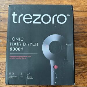 Trezoro Ionic Hair Dryer 93001 NEW IN ORIGINAL BOX.